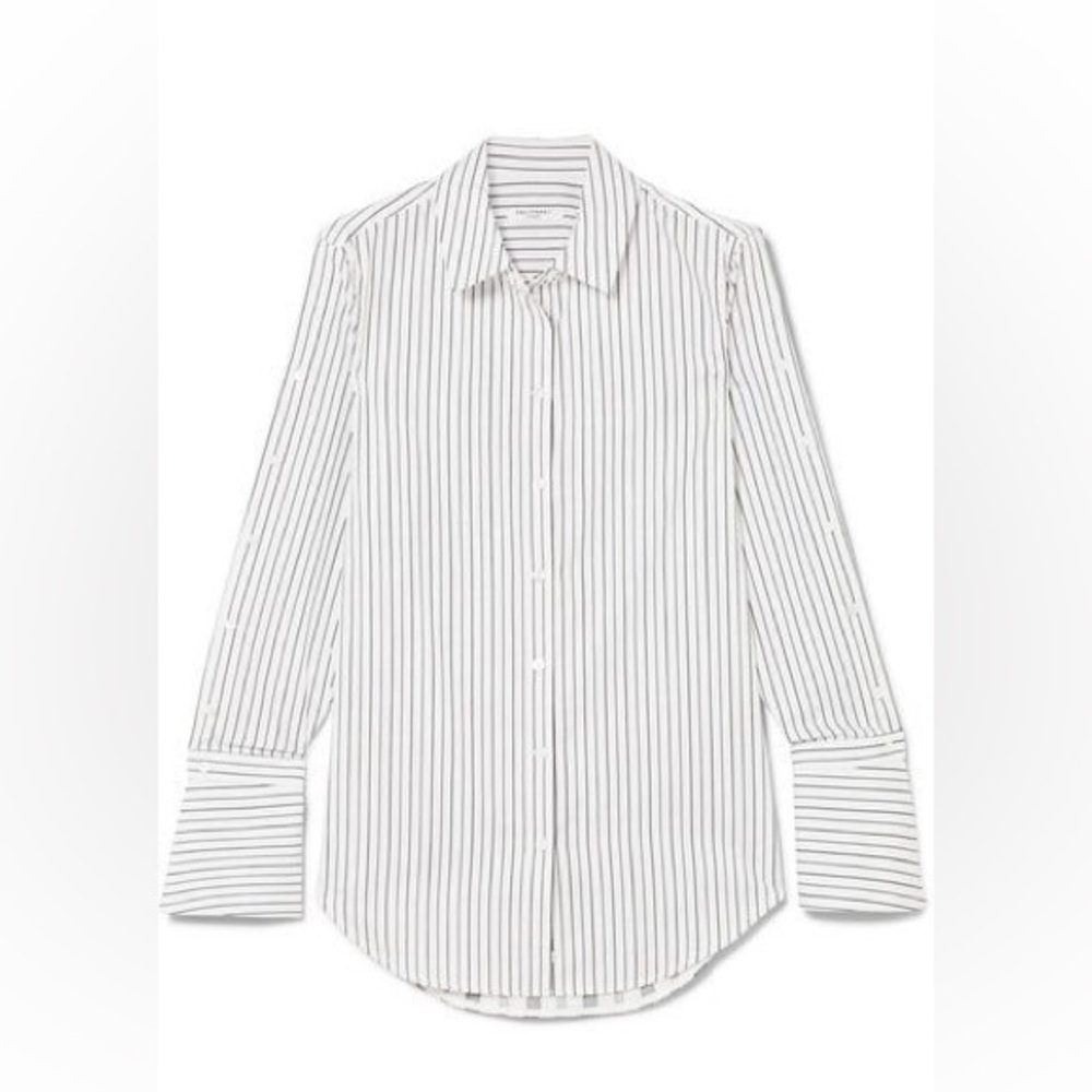 Equipment Surrender Strip Yarn Dye Cotton Popplin Rossi Shirt size Small
